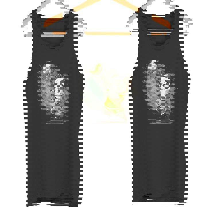 かわいいバレーボール・パンダ タンクトップ