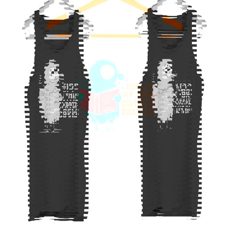 かわいいピジョン This Is My Book キャラクターコスチューム 読書用 タンクトップ