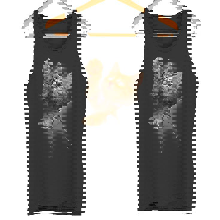 かわいい猫風 タンクトップ