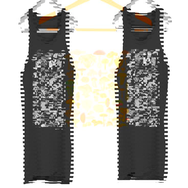 きのこシャツ菌類菌類採食きのこささやき Kinoko Koibito Gifuto タンクトップ