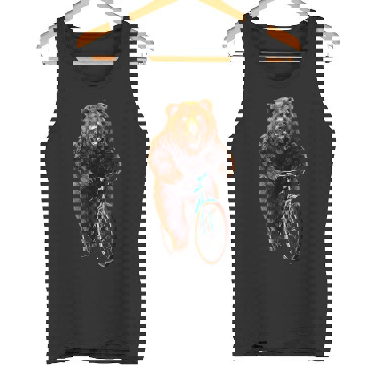 くま 熊 ベア 自転車 タンクトップ