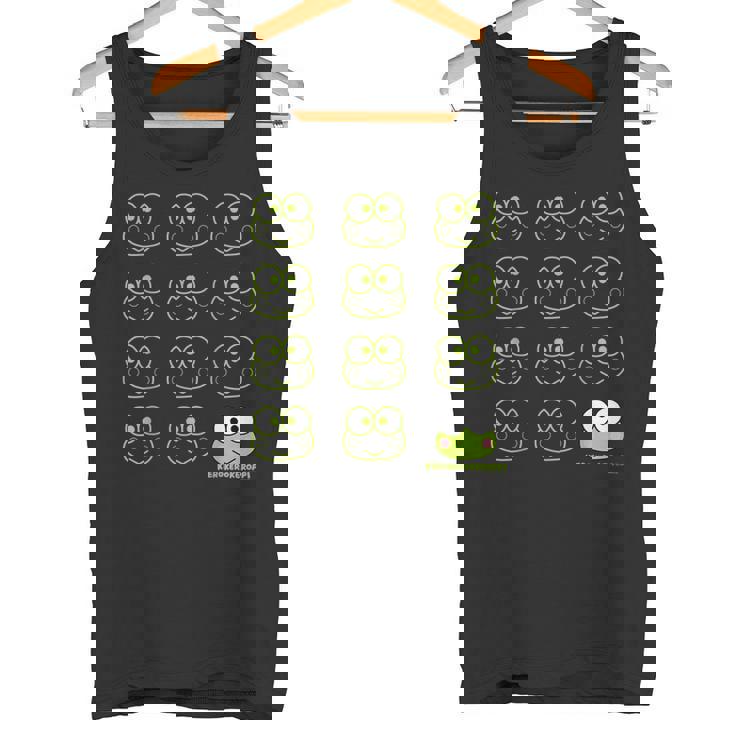 けろけろけろっぴ Usデザイン カオ タンクトップ