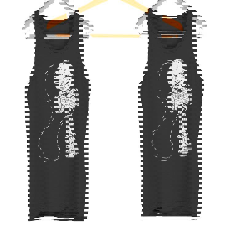 けん玉プレーヤー けん玉アパレル けん玉 トリックトレーニングギア タンクトップ