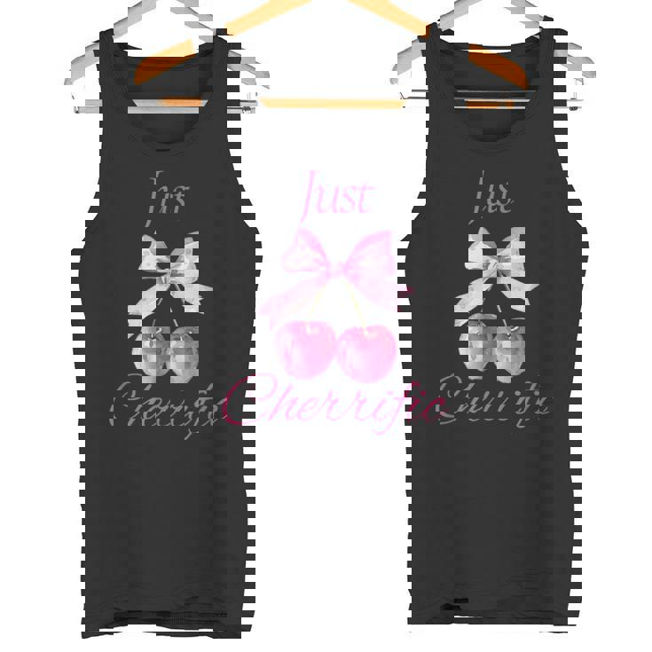 さくらんぼ かわいいチェリーピンクチェリー タンクトップ