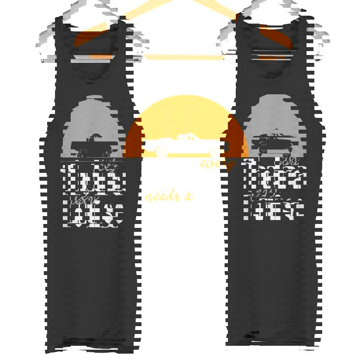 すべてのテルマにはルイーズが必要-ベストフレンズ タンクトップ