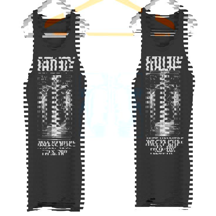 すべての写真が物語を語る放射線科医 タンクトップ