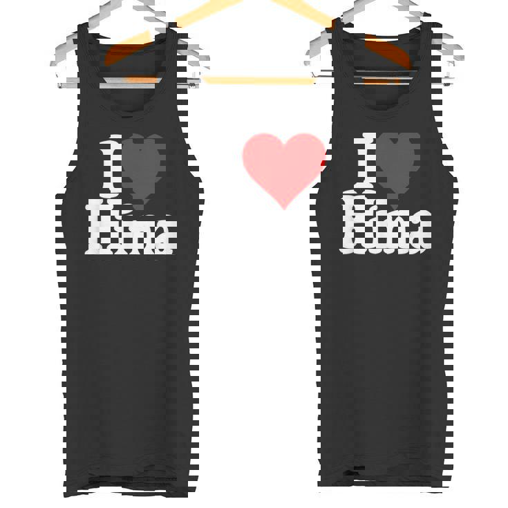 にハートのひな名前が大好き タンクトップ