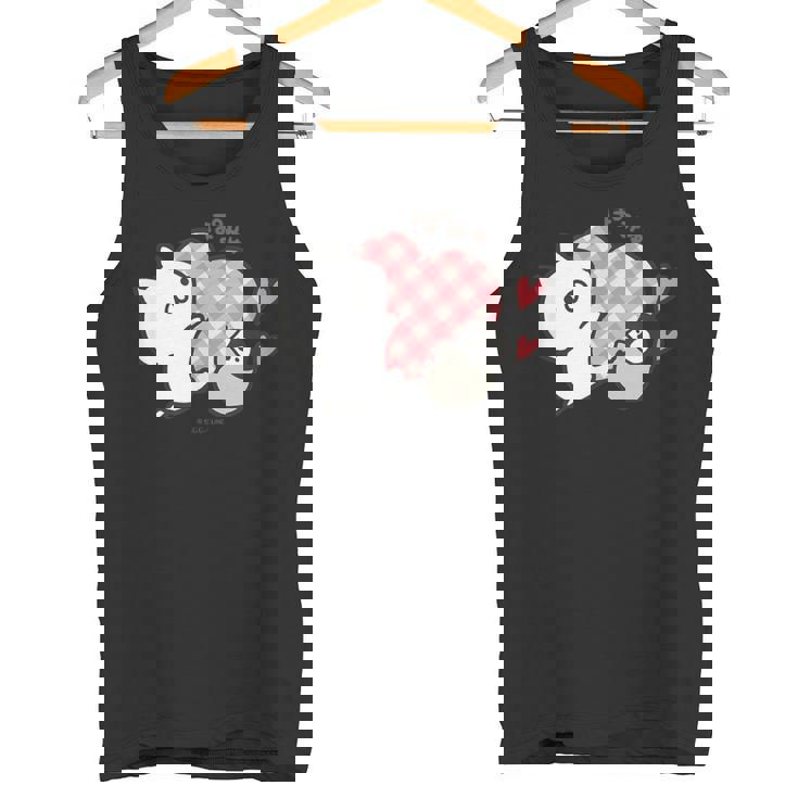 ねこぺん日和 ハート タンクトップ