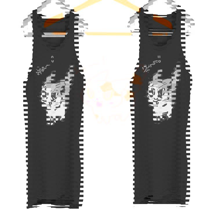 ねこシャーパステル三毛猫ver タンクトップ