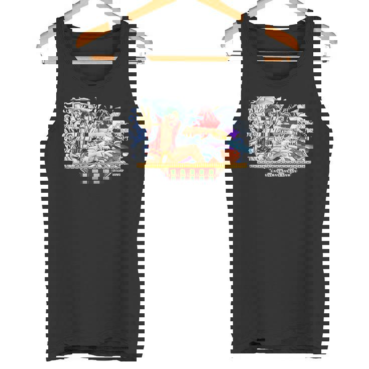 ねぶたデザイン ミナト タンクトップ