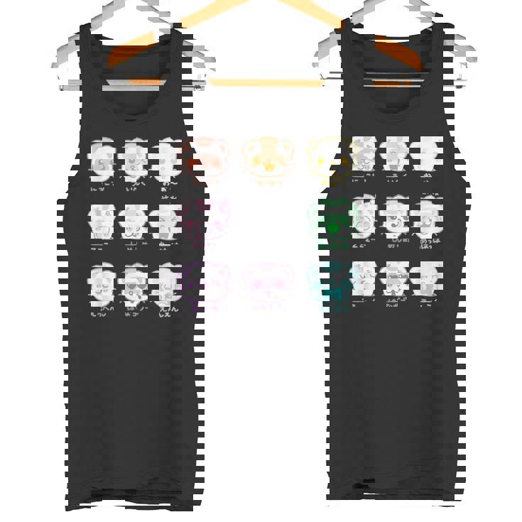 ふわふわふぇれっと フェレット Ferret イタチ Kawaii Cute Japanese タンクトップ