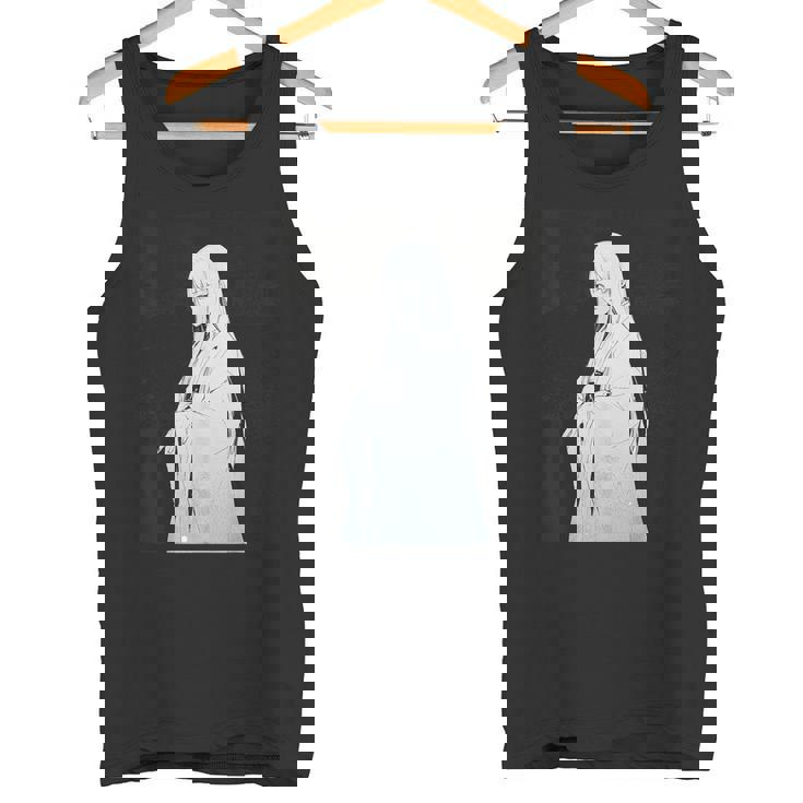 ゆきおんな アニメ キャラクター 日本語脚本背景 タンクトップ