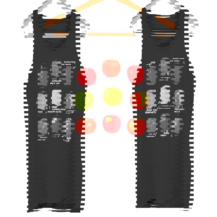 りんごの種類 りんご好き リンゴ果樹園 りんご狩り タンクトップ