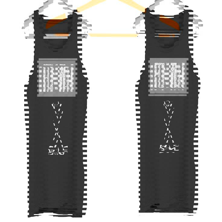 アイアンマンゴルフ愛好家のためのゴルフ愛好家 タンクトップ