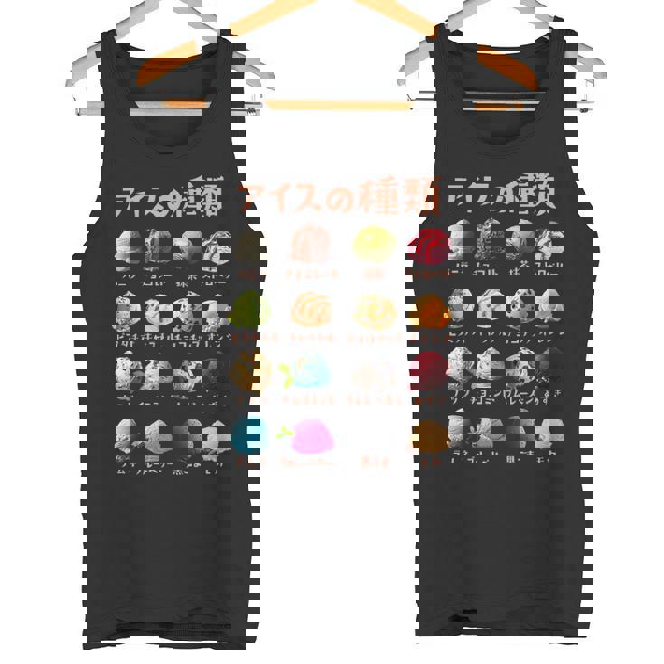 アイス 種類 面白いtシャツ おもしろ 食べ物 デザート メンズ 面白い 服 ネタ グッズ 文字tシャツ タンクトップ