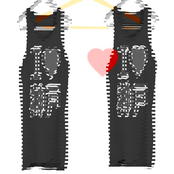 アイラブ・神戸（兵庫県）（I Love ハート）Big 大きな文字【47都道府県】ジモtティ お土産 面白い タンクトップ