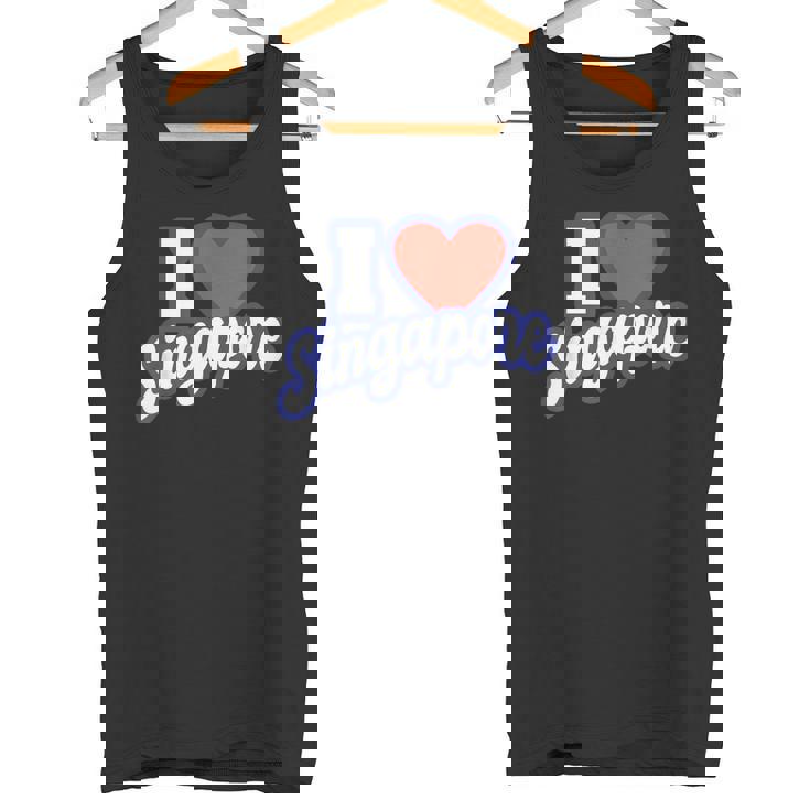 アイ・ラブ・シンガポール タンクトップ