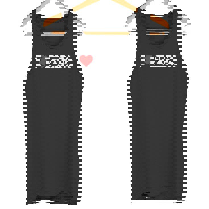 アイ・ラブ・パパ タンクトップ