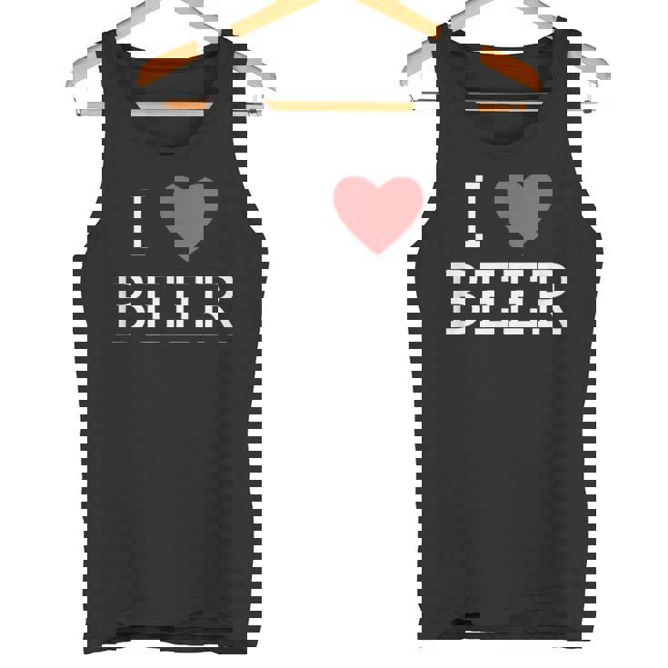 アイ・ラブ・ビール タンクトップ