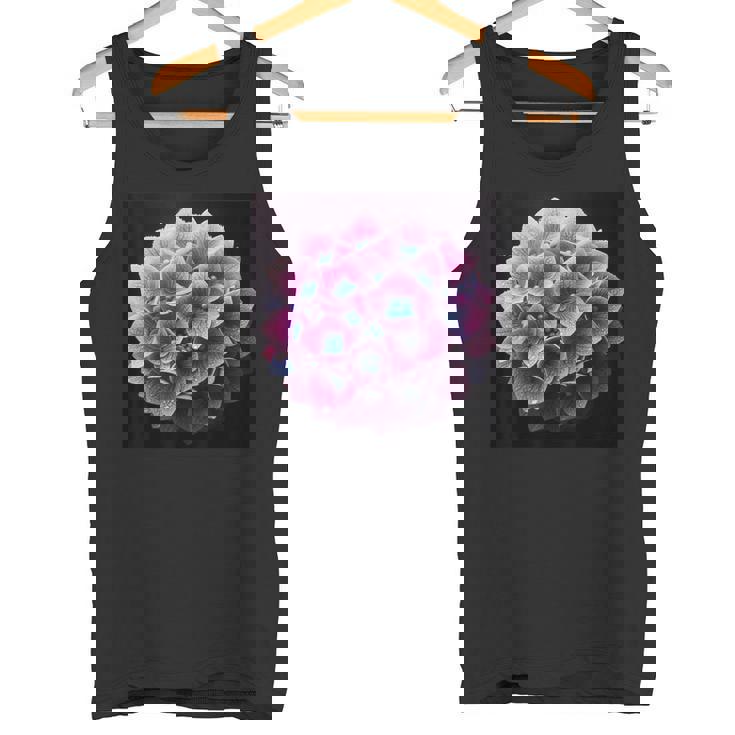 アジサイのようなアジサイの花 タンクトップ