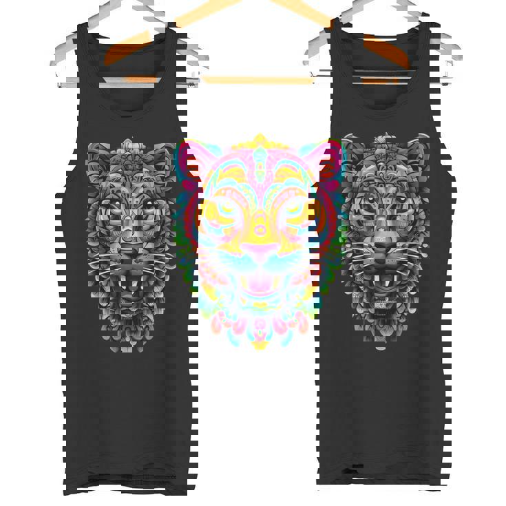 アステカ神 ジャガー ネイティブ メキシカン プライド ケツァルコアトル マヤ人 タンクトップ