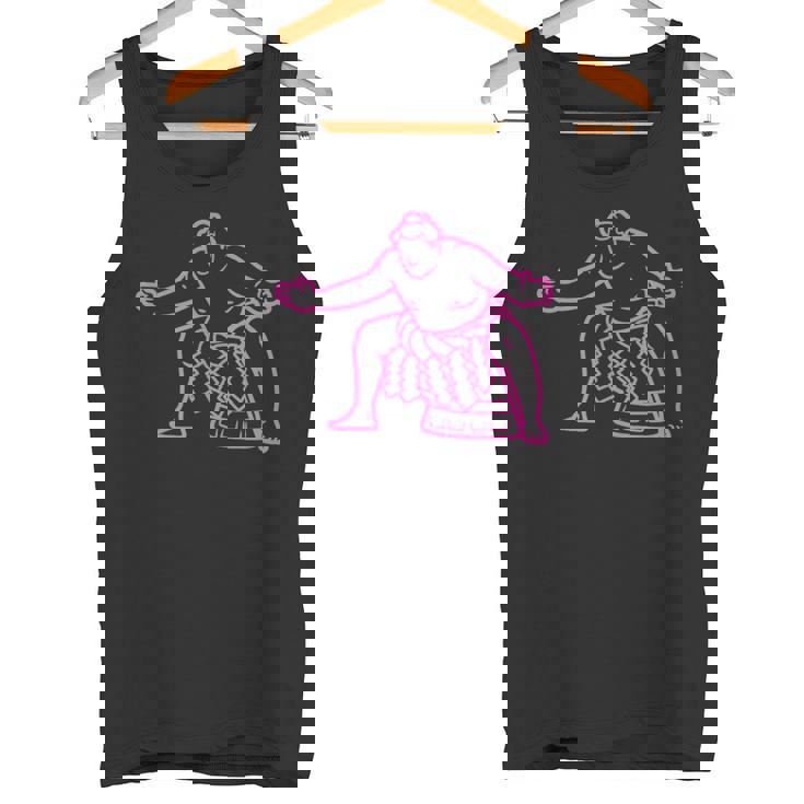 アスレチック相撲インスピレーションシルエット タンクトップ