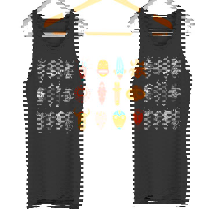 アフリカンマスクアート Blm タンクトップ