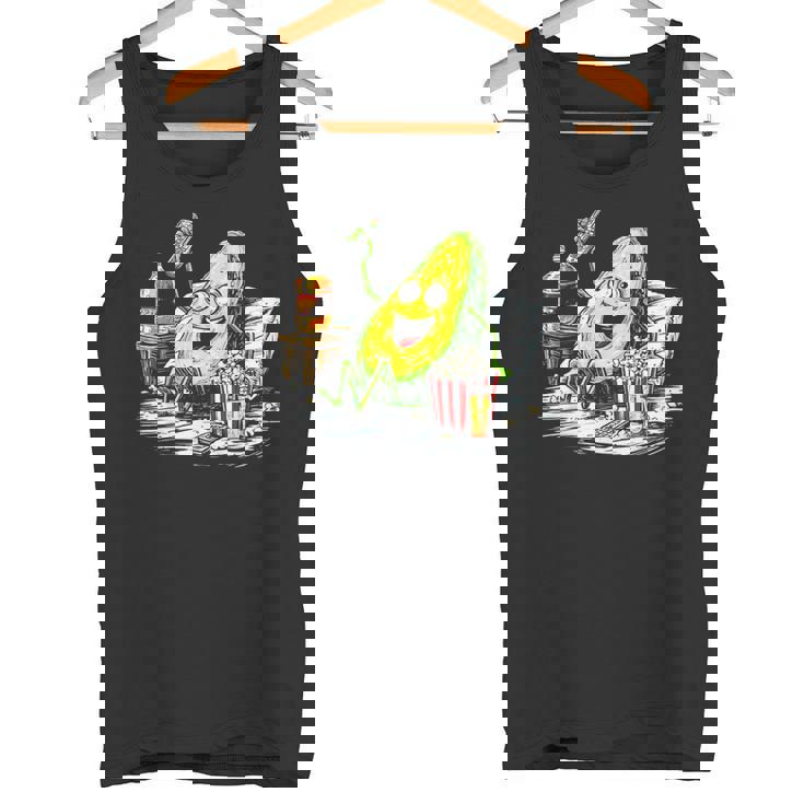 アボカド リラックス 持株 おやつ アート フルーツ モチーフ アボカド タンクトップ