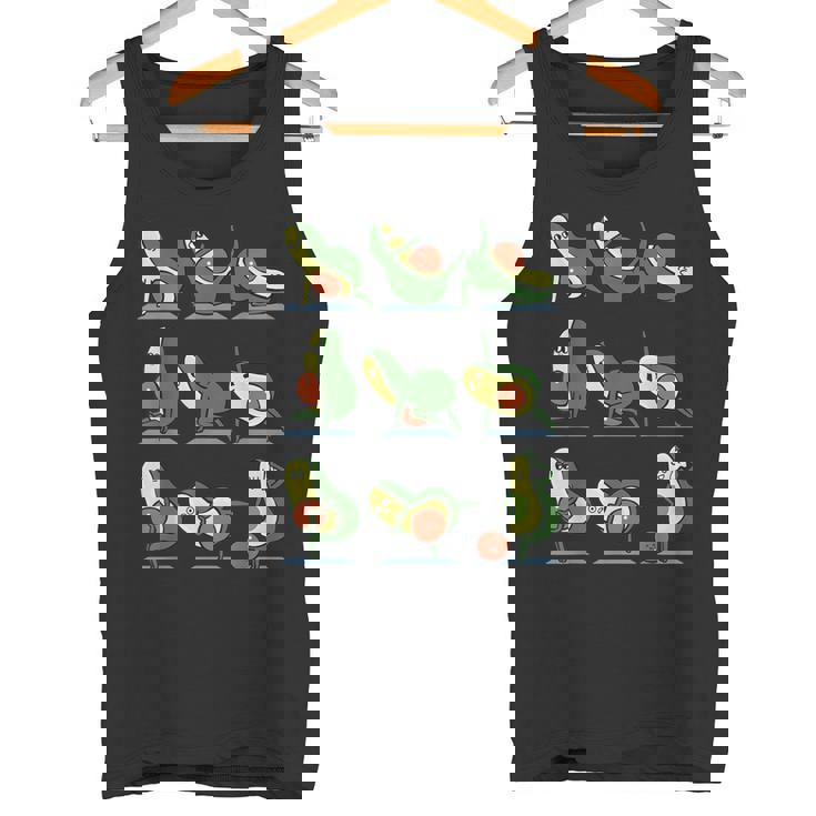 アボカドヨガ フラット腹部用 タンクトップ