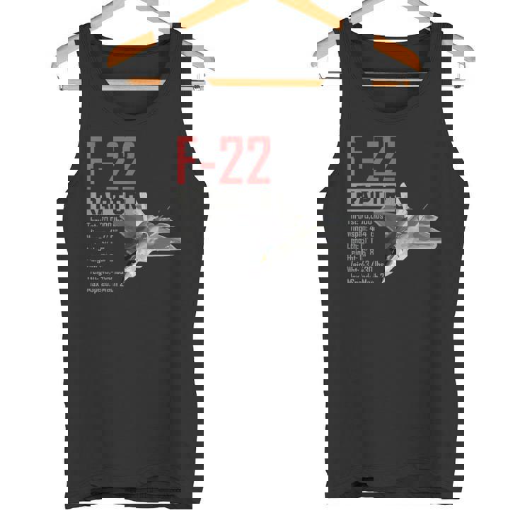 アメリカ航空機ステルス戦闘機 F22 ラプター タンクトップ