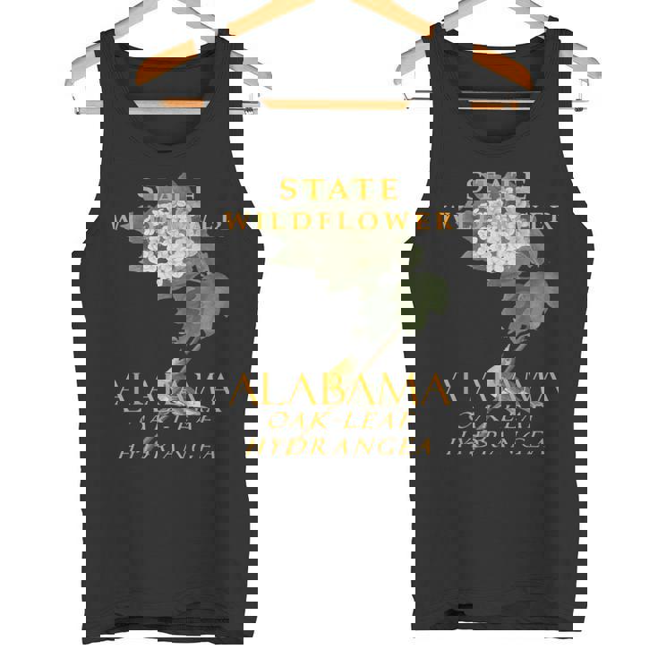 アラバマ準州ワイルドフラワー オークの葉のアジサイ タンクトップ