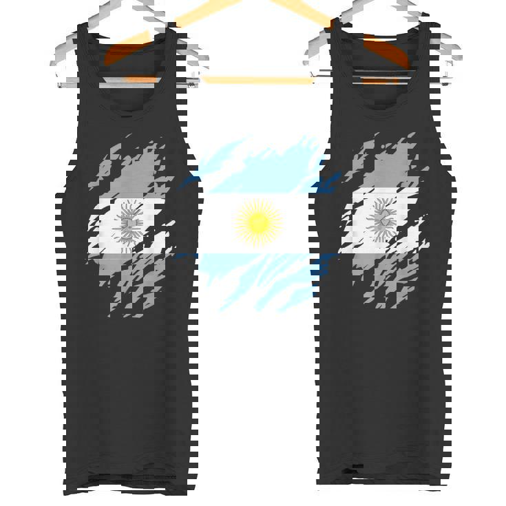 アルゼンチンの旗アルゼンチン タンクトップ