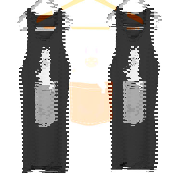 アルパカ 胸ポケット Pako Lama Huacaya アルパカ ブリーダー アルパカ タンクトップ