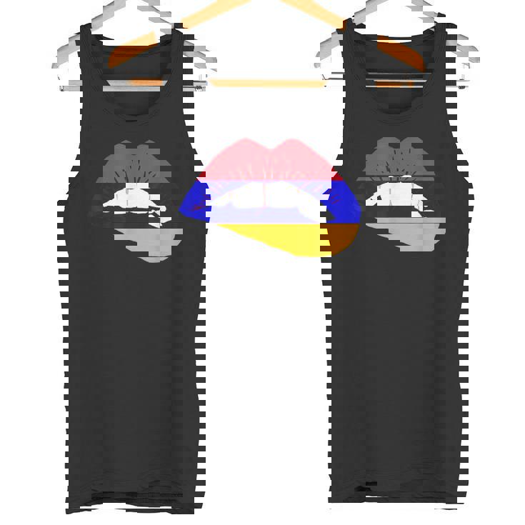 アルメニアリップ アルメニアプライド アルメニアルーツ アルメニア国旗 タンクトップ