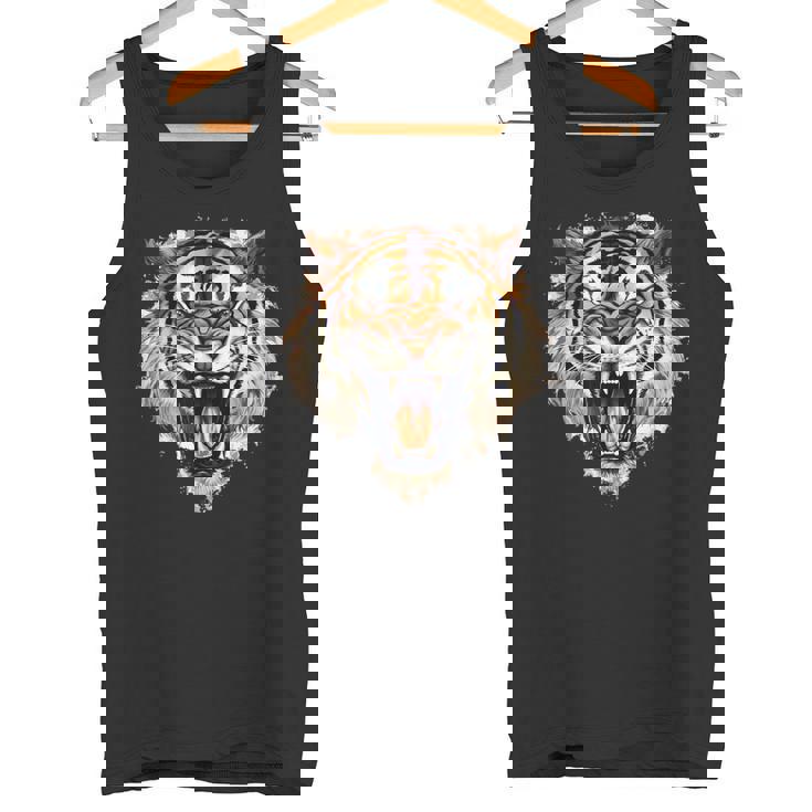 アングリータイガー、ローリングタイガー タンクトップ