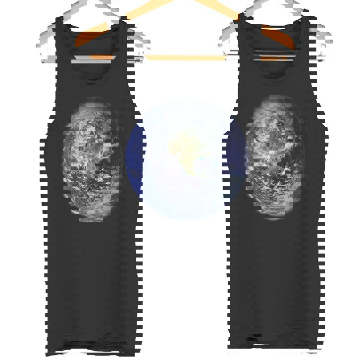 アースプラネット 地球 北米 平球 宇宙雲 タンクトップ