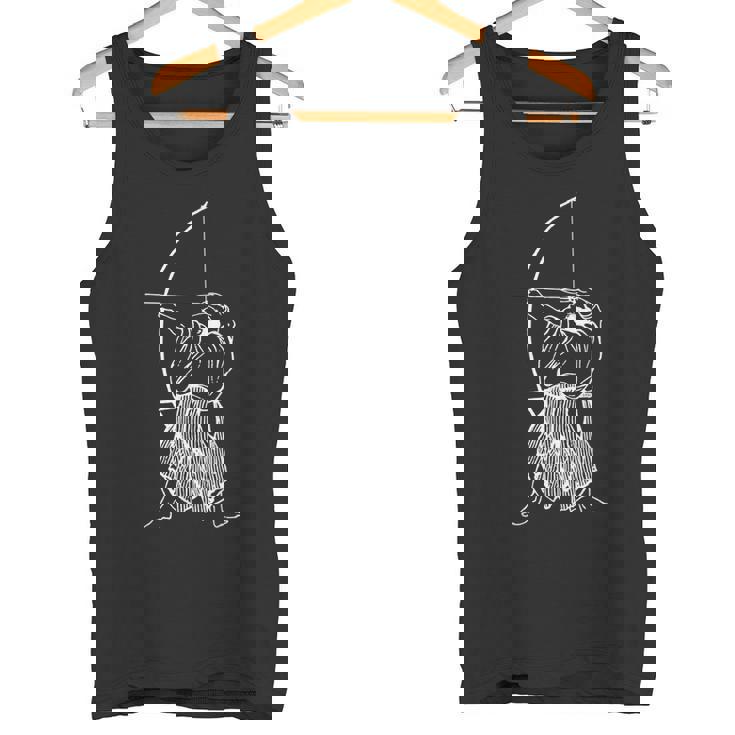 アーチャー 弓道 日本の武道 タンクトップ