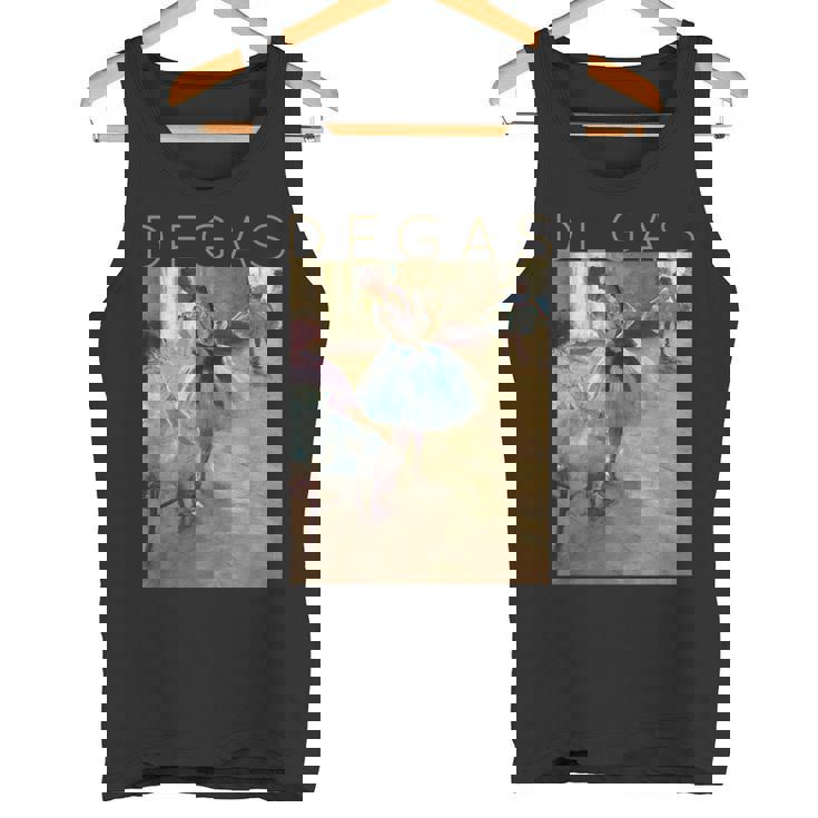 アーティストとバレリーナのためのエドガー・ドガのダンスレッスン タンクトップ