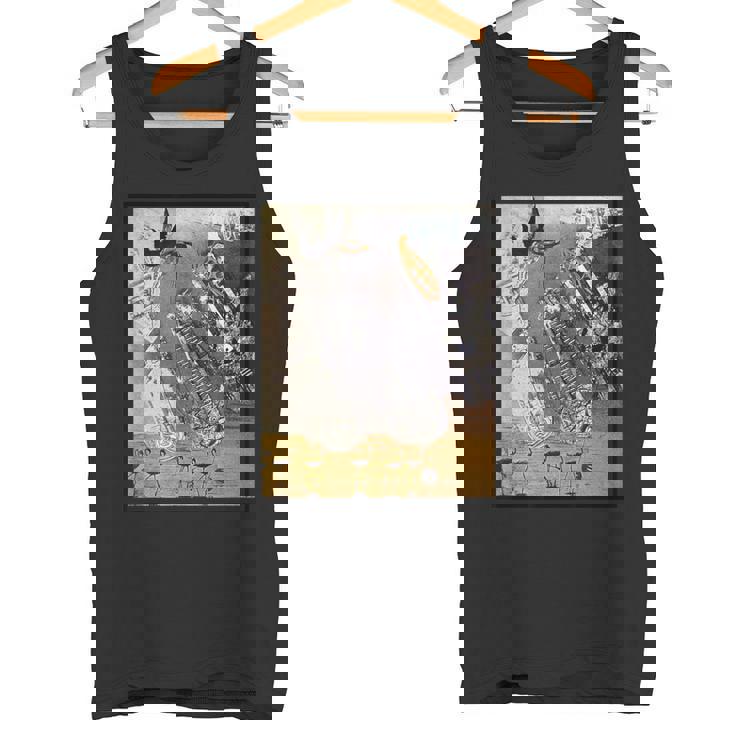 アートムーブメント、ダダイズム、マックス・エルンスト。 タンクトップ