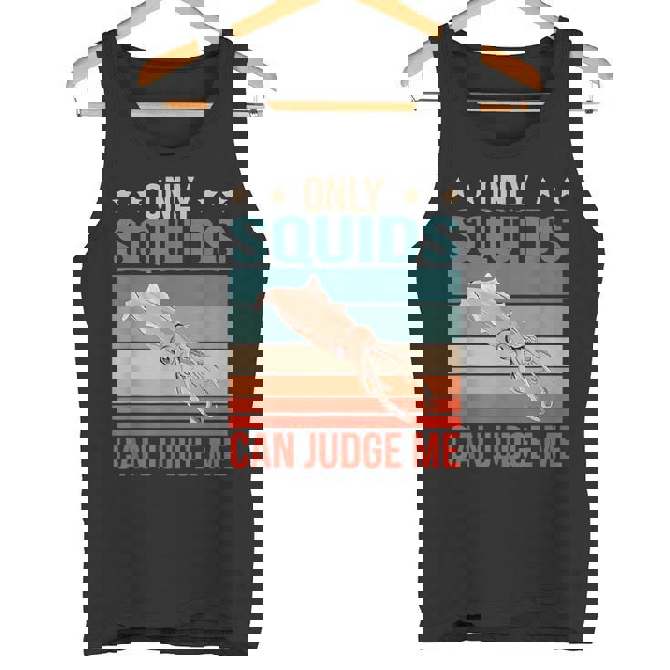 イカは私を判断できる 烏賊 イカ タンクトップ