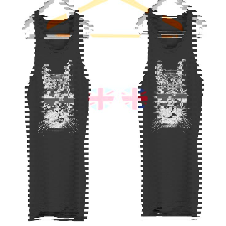 イギリス ユニオンジャック フラッグ イギリス 猫 イギリス タンクトップ