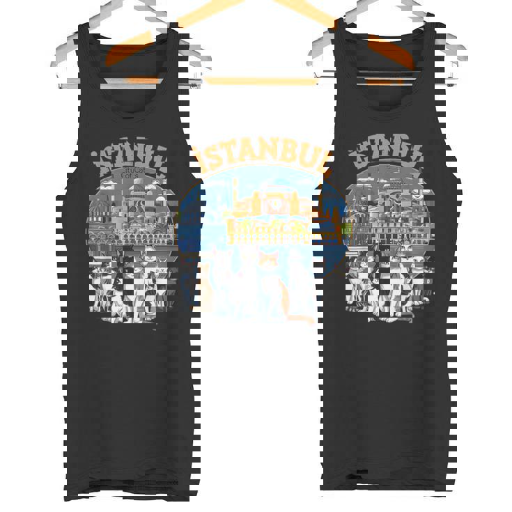 イスタンブール 猫の街 トルコ土産 トルコ猫好きギフト タンクトップ