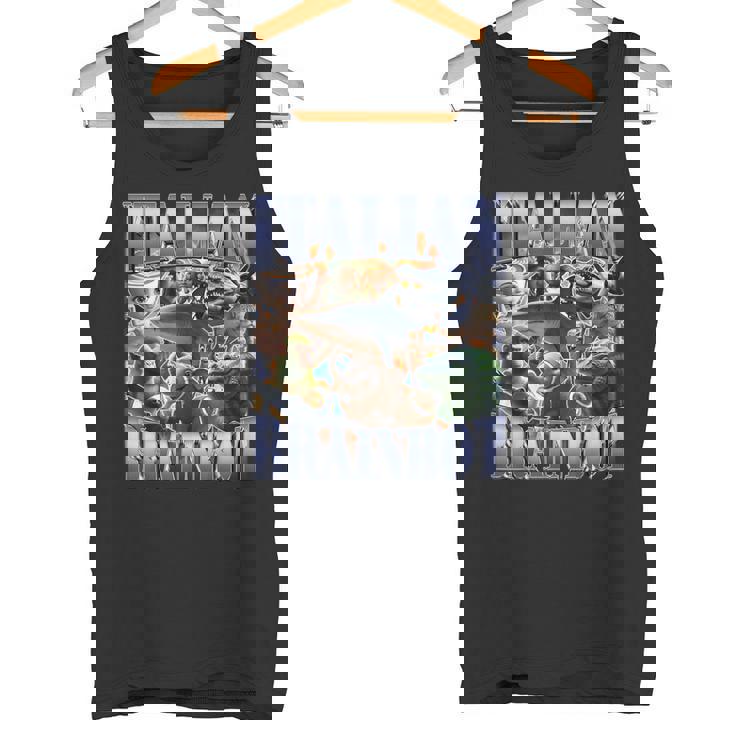 イタリア Brainrot 面白い トラララ クロコディロ ミーム ジョーク ブーツレッグ タンクトップ