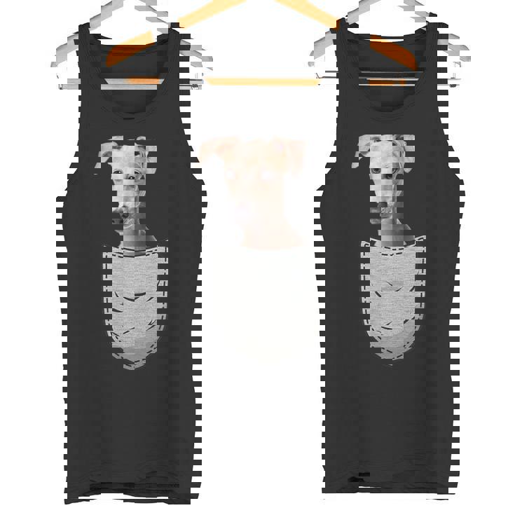 イタリアングレイハウンド ウィペットチェストバッグ 犬の飼い主用 タンクトップ