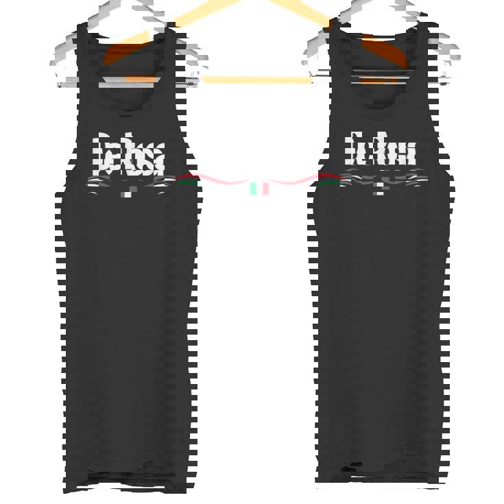 イタリア国旗 イタリアの出生名 De Rosa タンクトップ