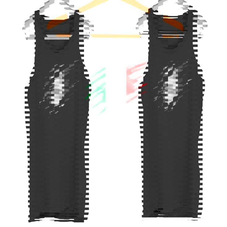 イタリア国旗 トリコロール イタリアバナー タンクトップ