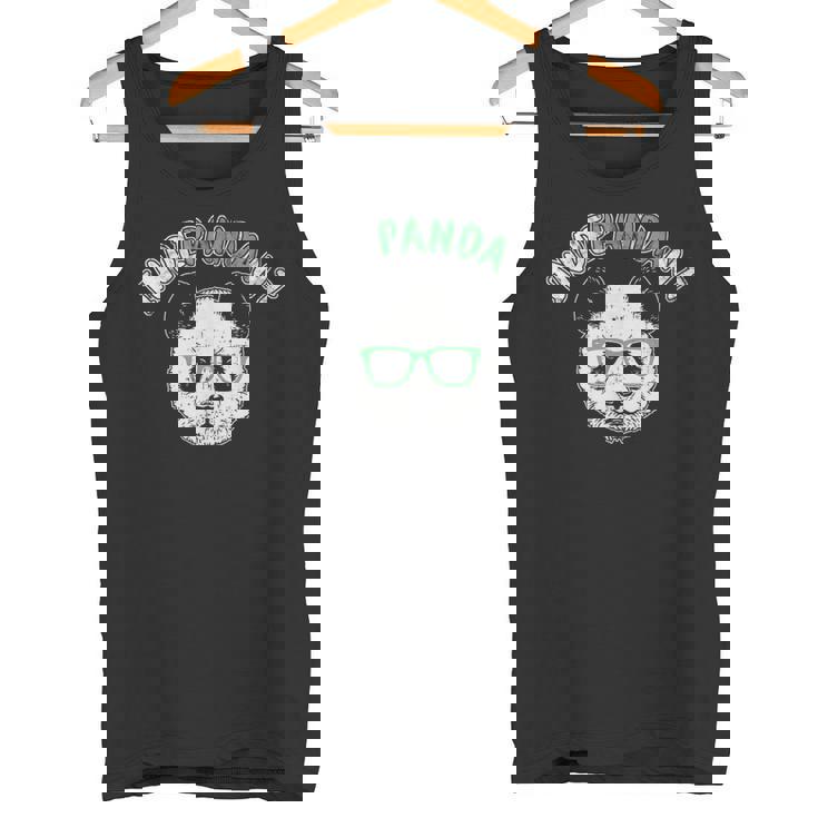 インディペンデントパンダ Nerd Bear With Brile タンクトップ