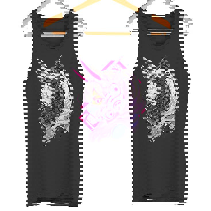 イースターバニーイヤー サイバーパンク エステティックテックウェア タンクトップ