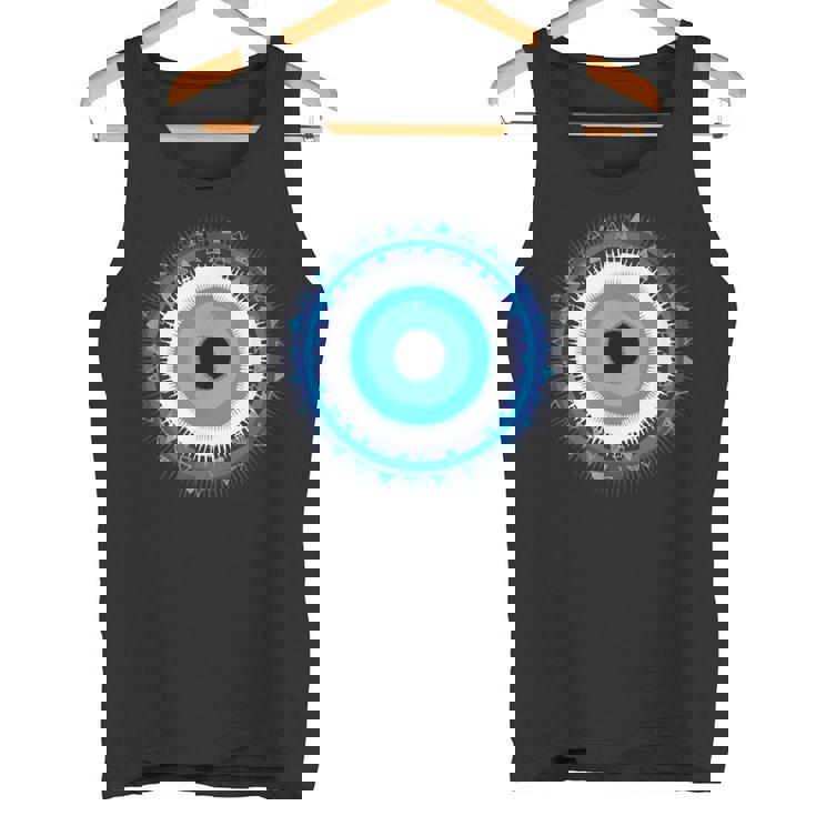 イーブルアイシャツ トルコの目 ナザール 邪悪なギリシャ語から守る タンクトップ