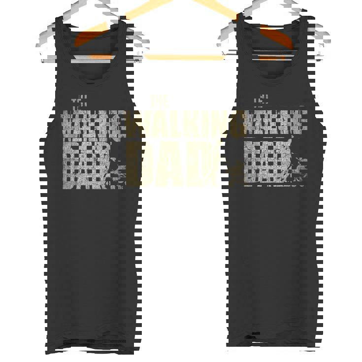 ウォーキングパパ 面白い 新米パパ ギフト クリスマス 父の日 タンクトップ